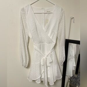 Francesca’s Miami Daran Jan White Dress